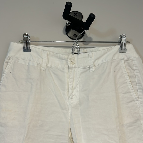 White cropped summer pants - Picture 3 of 7